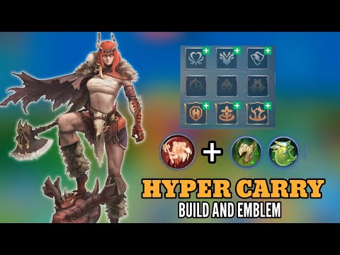 Try This Hilda Build and Emblem to Carry your Team | Mobile Legends