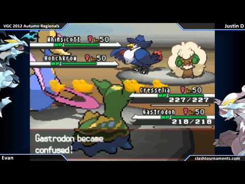 Pokemon VGC 2013 Autumn Regionals - Evan vs Justin D