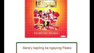 Aegis - Sana'y Kapiling Ka Ngayong Pasko (Lyrics Video)