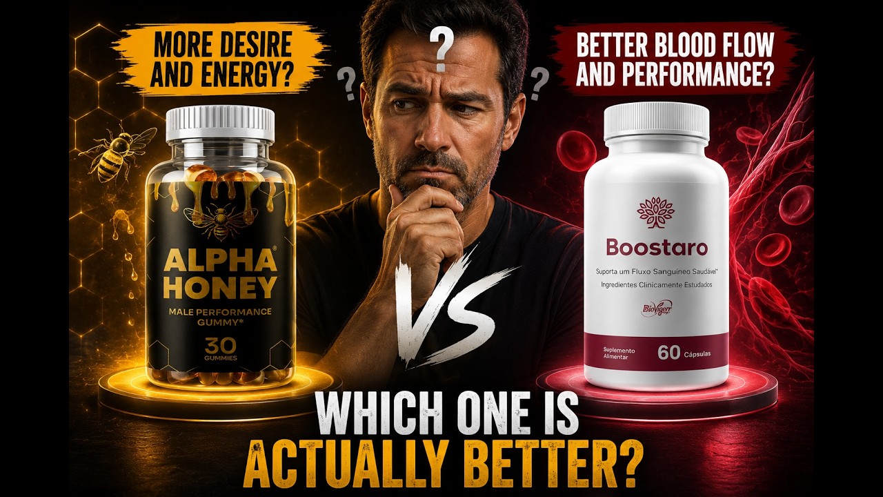 ALPHA HONEY VS BOOSTARO: WHICH SUPPLEMENT IS BETTER FOR ERECTILE DYSFUNCTION? (HONEST COMPARISON)