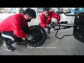 How To Assembly Electric Tricycle Rickshaw Cargo Pickup Tricycle Buggy Tuk Tuk By Two People