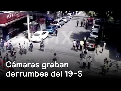 Videos de derrumbes de sismo - Sismo - En Punto con Denise Maerker