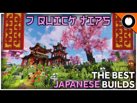 7 Quick Tips for the BEST Minecraft JAPANESE Builds