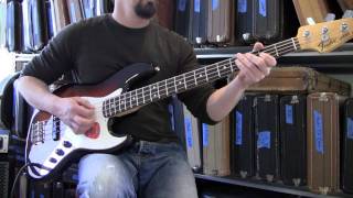 Video thumbnail for Fender American Special Jazz Bass Demo www.eddievegas.com Eddie Vegas by eddievegas1