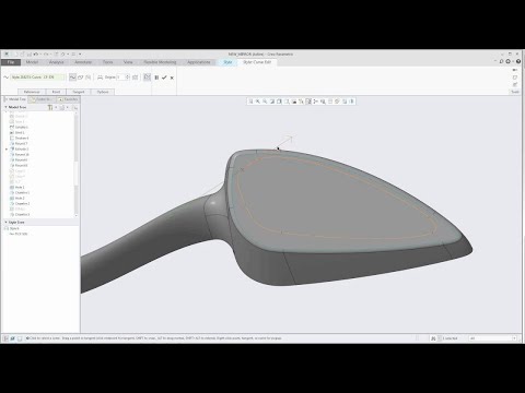 New to Creo 4.0 - Interactive Surface Design - Periodic Curves
