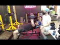 Dumbbell press (Jung Sung Soo)
