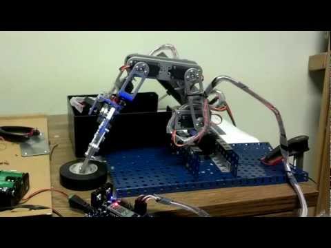 Jackphillips1953's 6 Servo Arm Using Vb.Net, Visual Studio 2010 Code And Video