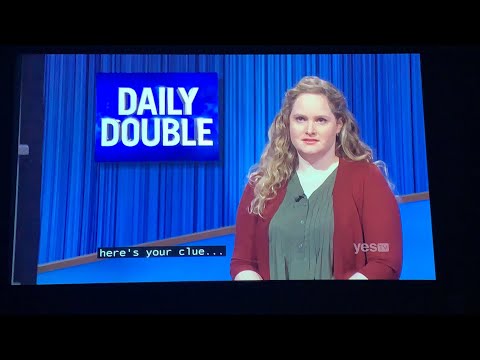 Double Jeopardy, Amy Bekkerman Day 3 - 2nd Daily Double AT THE START...again 😂 (3/16/22)