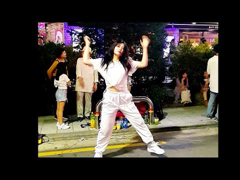 20180804#Romantico(로맨티코) #Ena(에나) HongDae Busking 홍대버스킹 #SnowHorse
