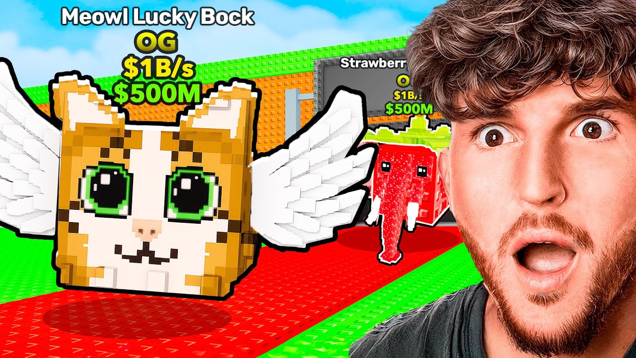 I Opened 100 OG LUCKY BLOCKS in Steal a Brainrot