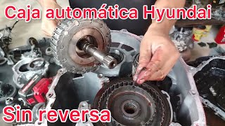 transmisión de Hyundai Elantra 2013 sin reversa y filtro tapado