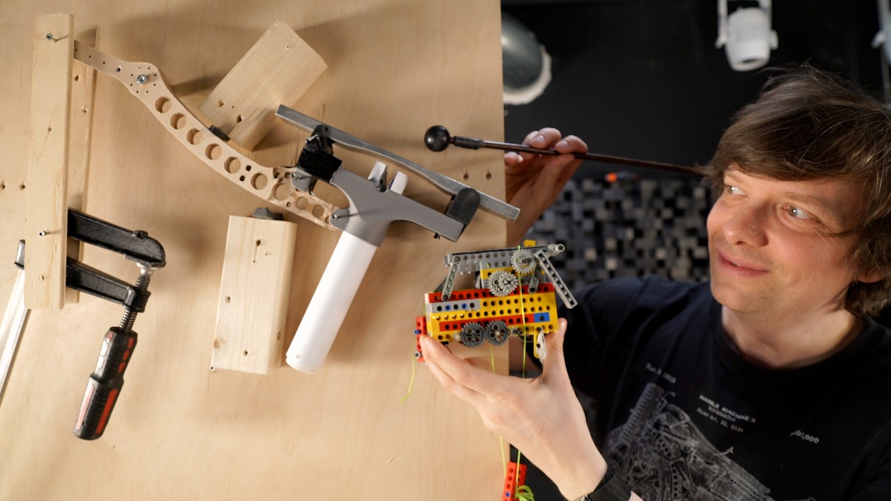Lego Vibrato Experiments | Marble Machine Live