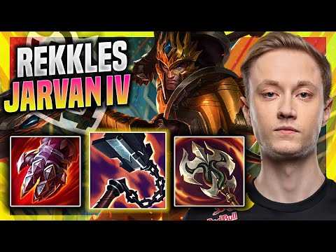 REKKLES IS SO CLEAN WITH JARVAN IV! - G2 Rekkles Plays Jarvan IV JUNGLE vs Gwen! | Season 11