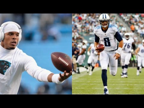 WHO CAN GET A 99YD TOUCHDOWN FIRST?!? CAM NEWTON VS MARCUS MARIOTA @ WIDE RECEIVER!!!