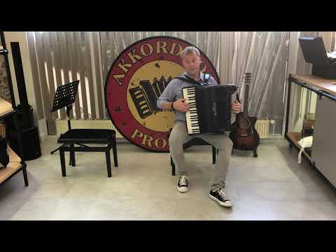 Produkt Präsentation - #Beltuna Spirit V Compact Fly in carved blue #akkordeon