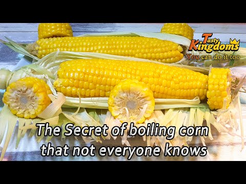 Easiest sweet Corn on the Cob Ever | The secret of restaurants