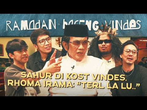 HARI PERTAMA SAHUR DI KOSAN VINDES! PAK HAJI RHOMA IRAMA TEGOR PENGHUNI KOST PADA BANDEL!!!