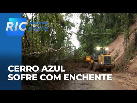 Cerro Azul sofre com enchente do fim de semana; sábado choveu 70% do volume previsto para o mês
