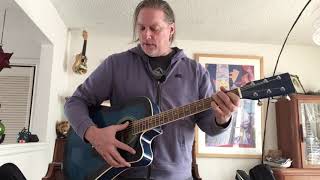 Video thumbnail for R.W. Jameson Thinline Acoustic-Electric Guitar by Flowforth Instruments