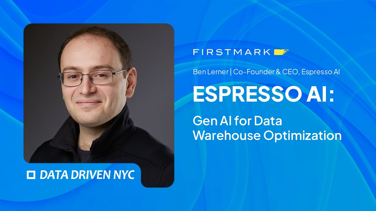 Slash Your Snowflake Bill&nbsp;70% with Espresso&nbsp;AI — CEO Ben&nbsp;Lerner Demo