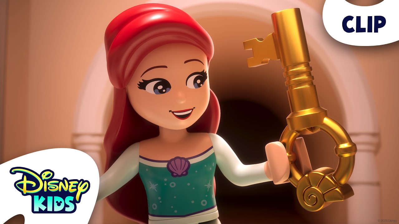 Miniature de la vidéo Princesses Explore The Castle🔑 | LEGO Disney Princess: The Castle Quest |@disneykids du film LEGO Disney Princesse : Les aventures au Château