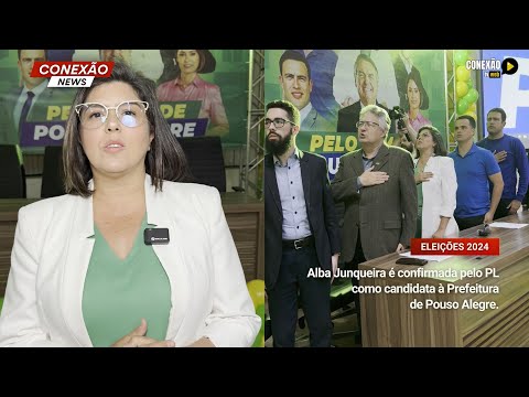 Vídeo: Alba Junqueira é confirmada pelo PL como candidata à Prefeitura de Pouso Alegre (MG).