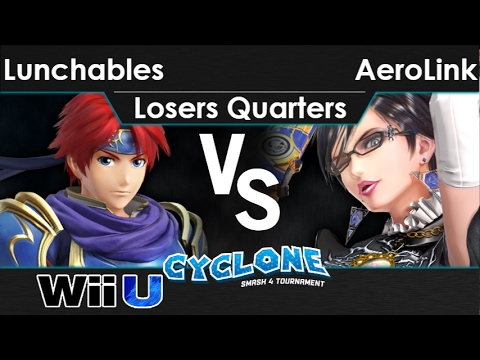 Cyclone 2 - FX | Lunchables (Roy) vs AeroLink (Bayonetta) Losers Quarters - Smash 4