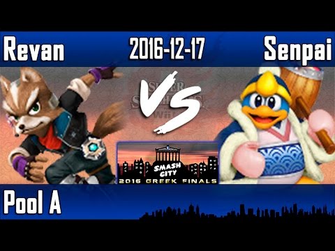 SC2016GF -Pool A-RR- Revan (Fox) vs Senpai (King Dedede) - Smash 4