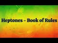 The Heptones - Book of Rules (Lyric Video)
