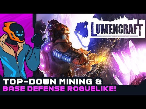 Top-Down Mining & Base Defense Roguelike - Lumencraft [Early Access]