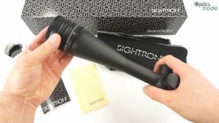 Video: Sightron SII Target 36x42 AO SFP Target Dot .125 MOA Kikarsikte