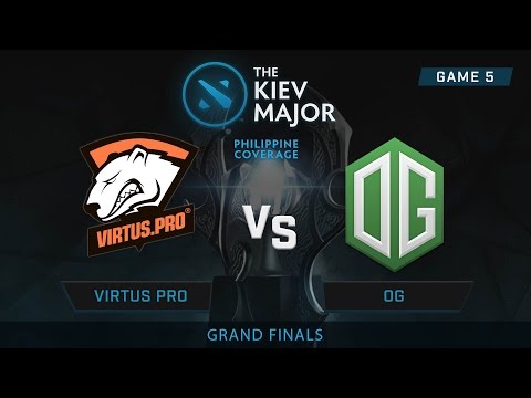 Virtus Pro vs OG | Kiev Major : Grand Finals | PH Coverage | Game 5