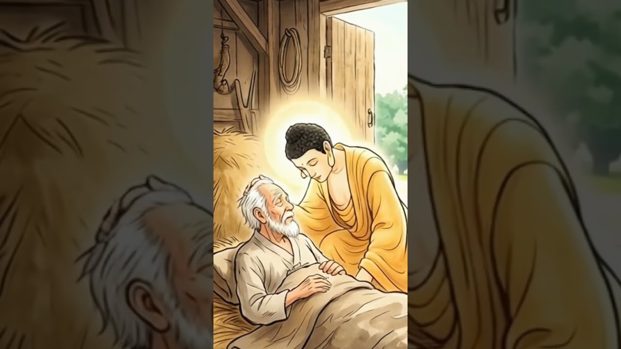 할아버지 부처님 기도에 건강해지다#부처님말씀 #shorts