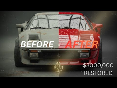 Thumbnail for ASMR Ferrari 288 GTO Restoration (1985) | Abandoned Junkyard to Factory-New Rebuild by Ferrari 288 GTO