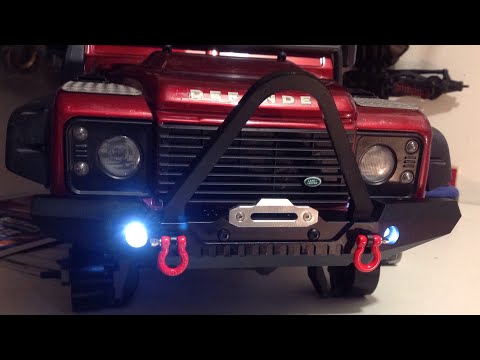 Traxxas Trx4 Aluminium Front Bumper(GPM Racing Product)Adding Extra Weight To the Front-RC OVERDOSE