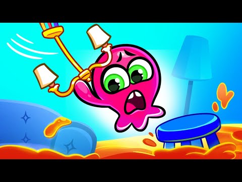 Extreme Floor Is Lava Song 🔥🍭🌋| Slime Song | Kids Song And Nursery Rhymes