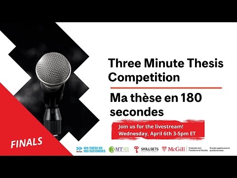 3MT| MT180 Competition Final 2022