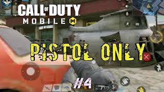 Call of Duty Mobile: #4 Pistol only! | PäddixxTV