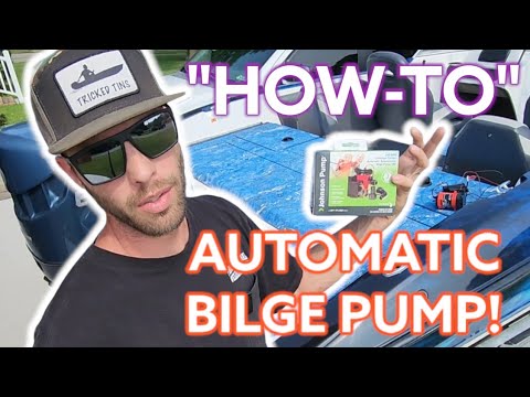 "How-to Install Automatic Bilge Pump" Super Easy and Cheap!