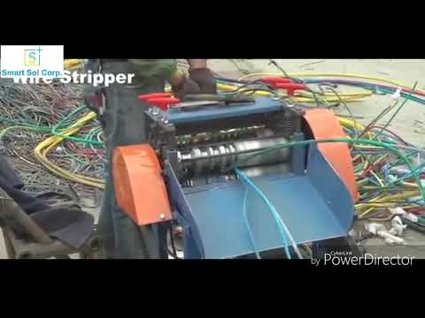 Automatic Aluminum & Copper  Scrap Wire Stripping Machine Ss-fc2 (kob)