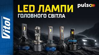 Автолампа PULSO LF4-H7/Flip Chip/12V/300W/100000Lm/6000k (LF4-H7) — відео 1