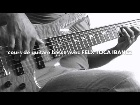 Cours de guitare basse et guitare avec Felix Toca Ibanez 