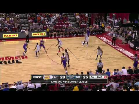 D'Angelo Russell 20 Pts Highlights  Lakers vs Pelicans  July 8, 2016  2016 NBA Summer League