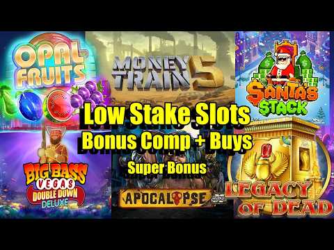 Thumbnail for video: Wednesday Slots, Bonus Compilation +Buys, Our Biggest Ever Buy Apocalypse Top Super Bonus &Much More