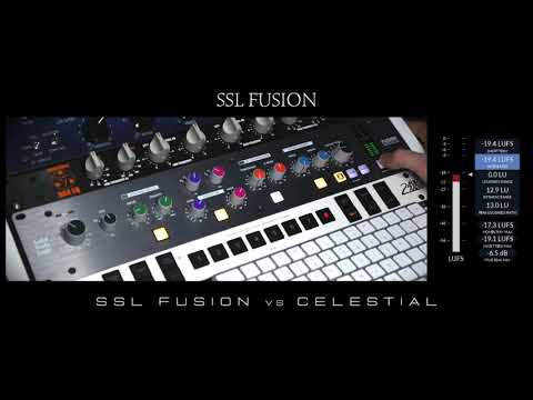 SSL Fusion Hardware vs Acustica Audio Celestial, 2020