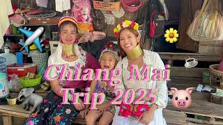 【首長族の村】ゆるすぎチェンマイVLOG2025