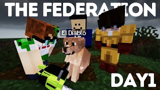 Slimecicle Reunites With ElMariana At Quackity's Federation Event!