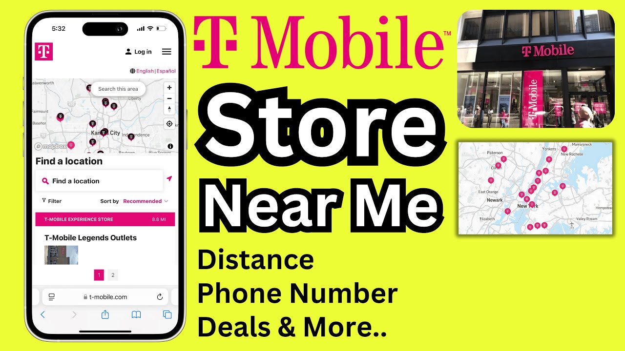 T-Mobile Store Near Me (2026): Closest Distance, Hours, Phone Number, Deals & More