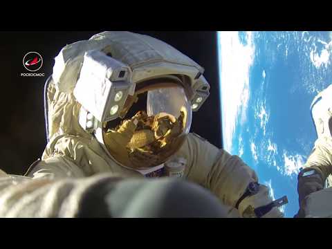 Космонавт рассказывает про выход в открытый космос