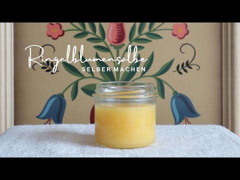 Ringelblumensalbe selber machen
